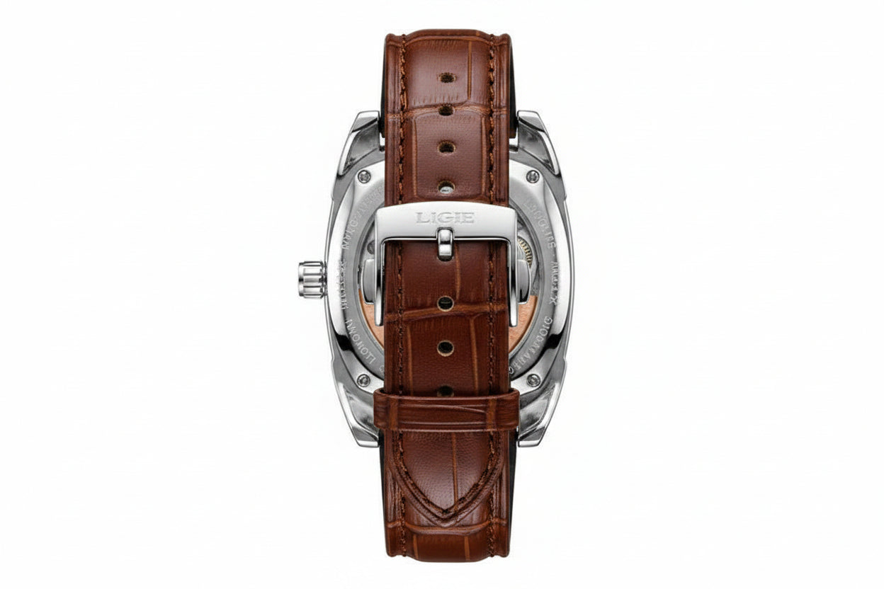 LIGE Tourbillon Mechanical Watch for Men