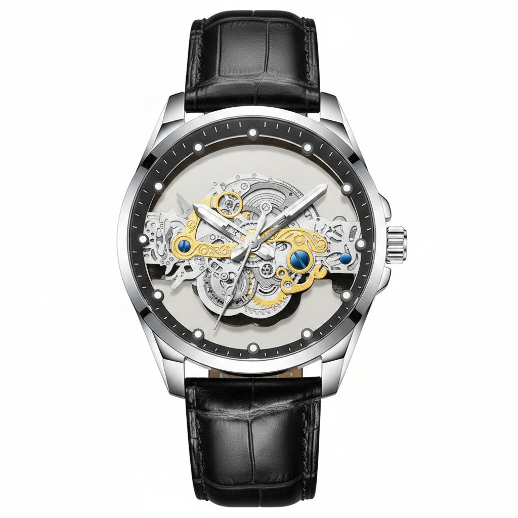 New Double-sided Skeleton Fully Automatic Movement