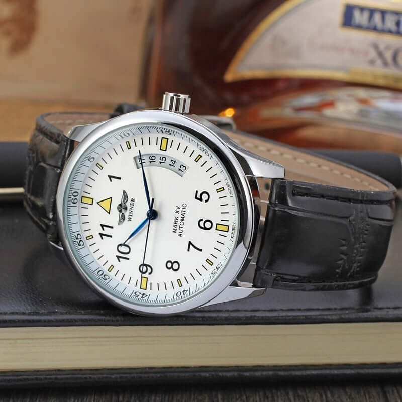 WINNER Mechanical Watch with Calendar for Men