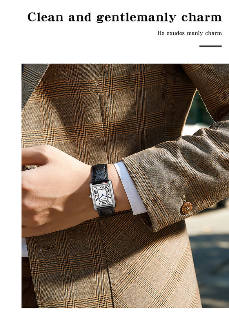 Roman Scale Couple SAADR Watch