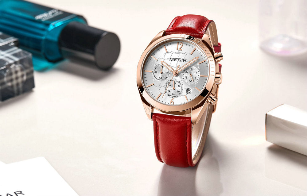 Megir Quartz Watch