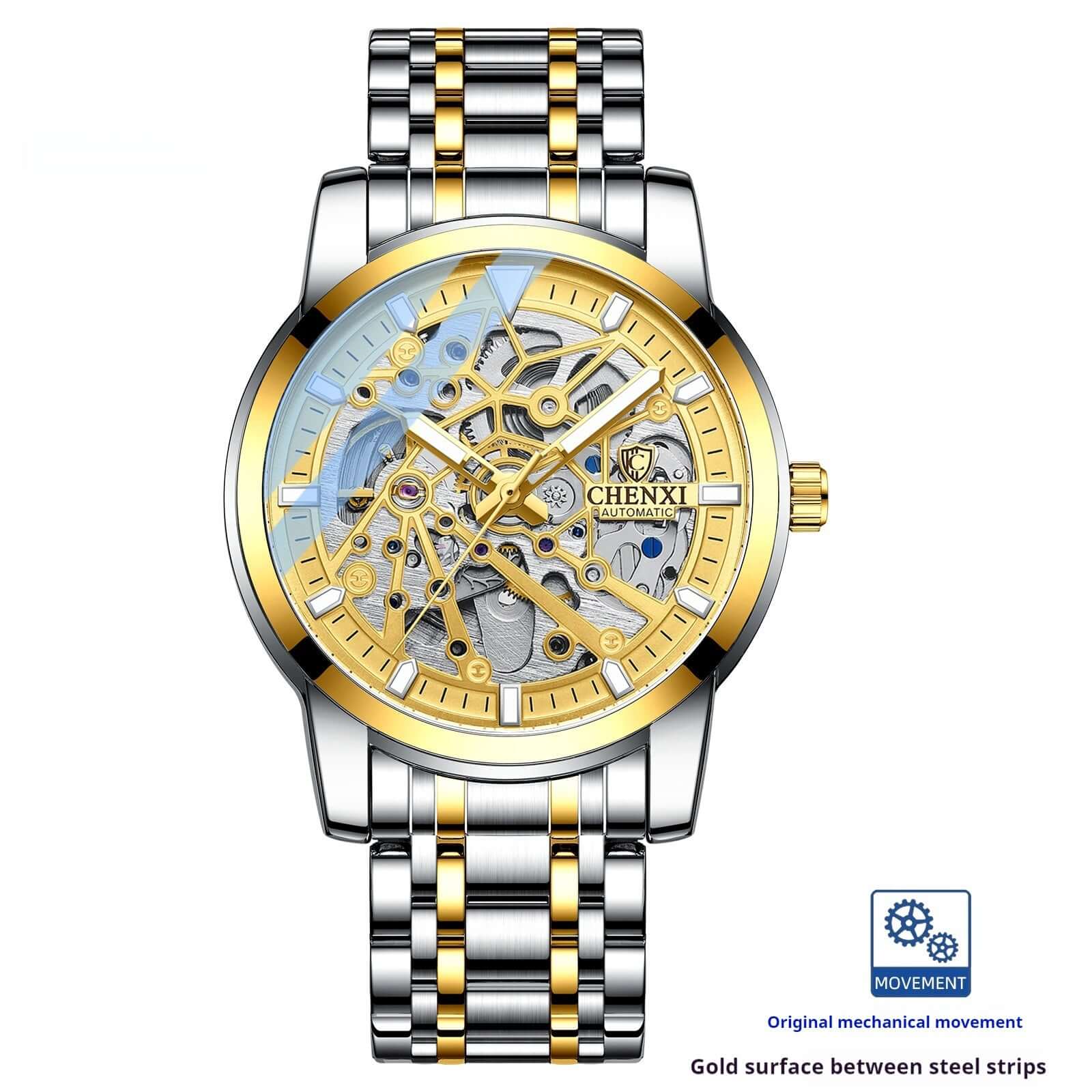 CHENXI Skeleton Automatic Business Watch
