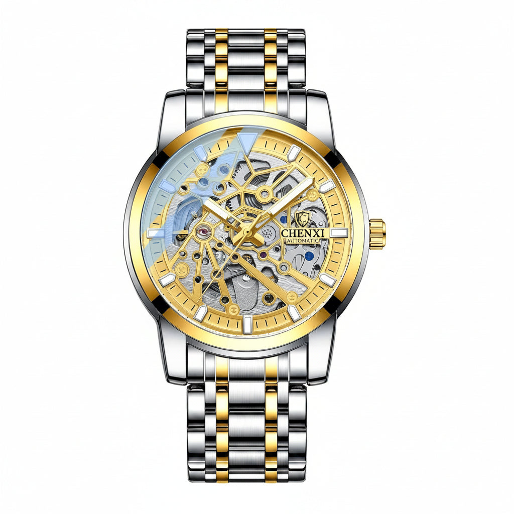 CHENXI Skelett Automatikuhr Business – Elegante Mechanik mit moderner Ausstrahlung