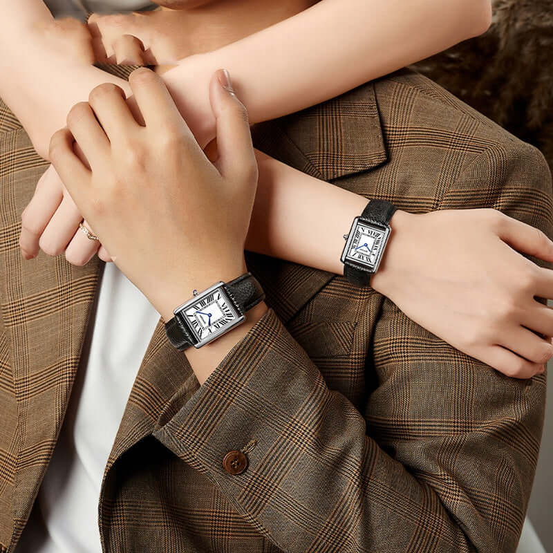 Roman Scale Couple SAADR Watch