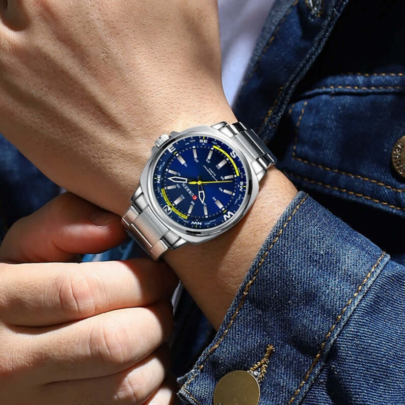 Steel-band CURREN Quartz Watch
