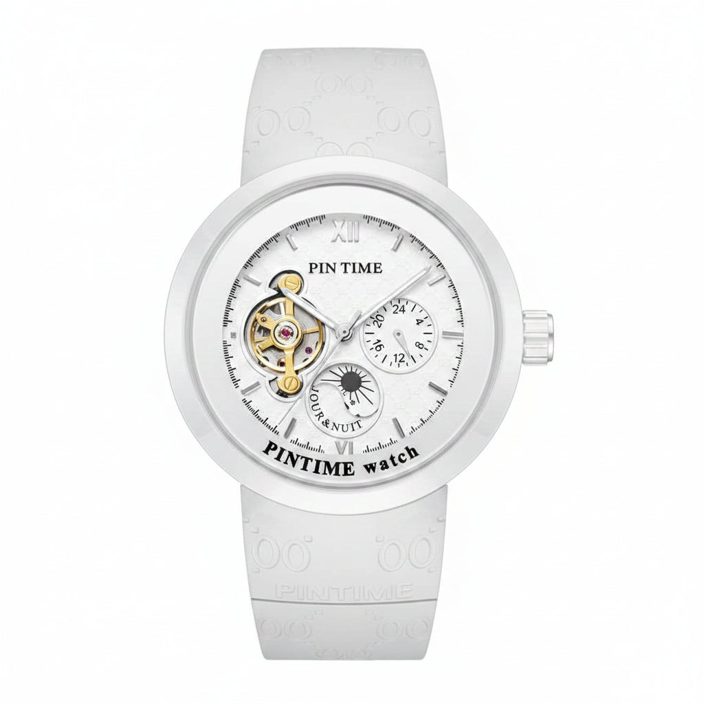 Automatic Mechanical PINTIME Uhr – Minimalistische Eleganz mit klassischer Mechanik