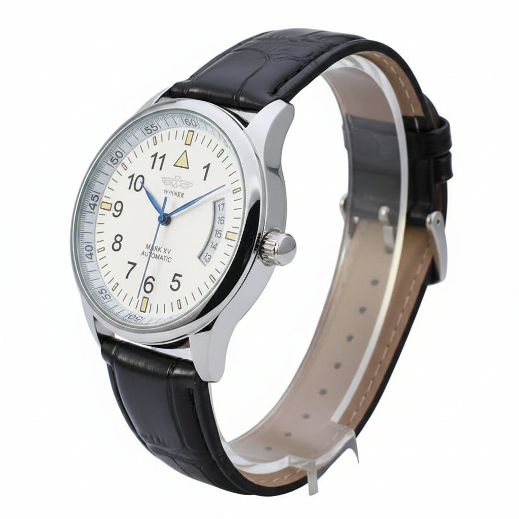 WINNER Mechanical Watch with Calendar for Men