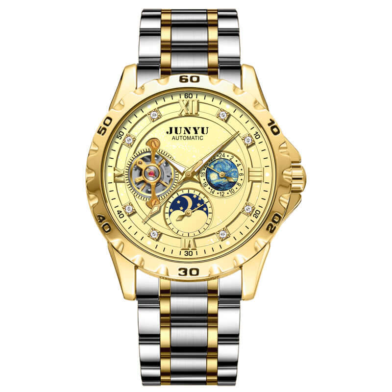JUNYU Waterproof Mechanical Watch for Men