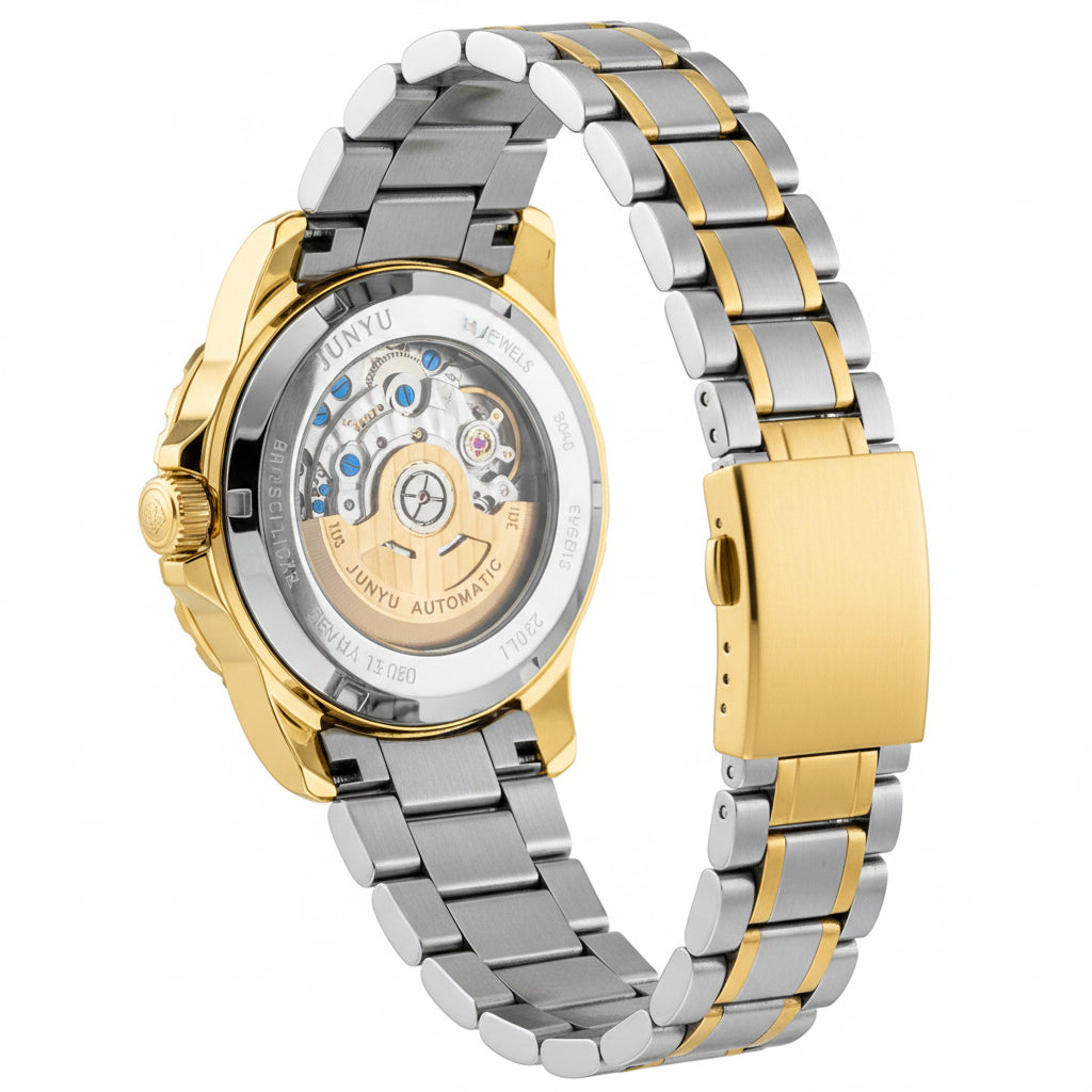 JUNYU Waterproof Mechanical Watch for Men