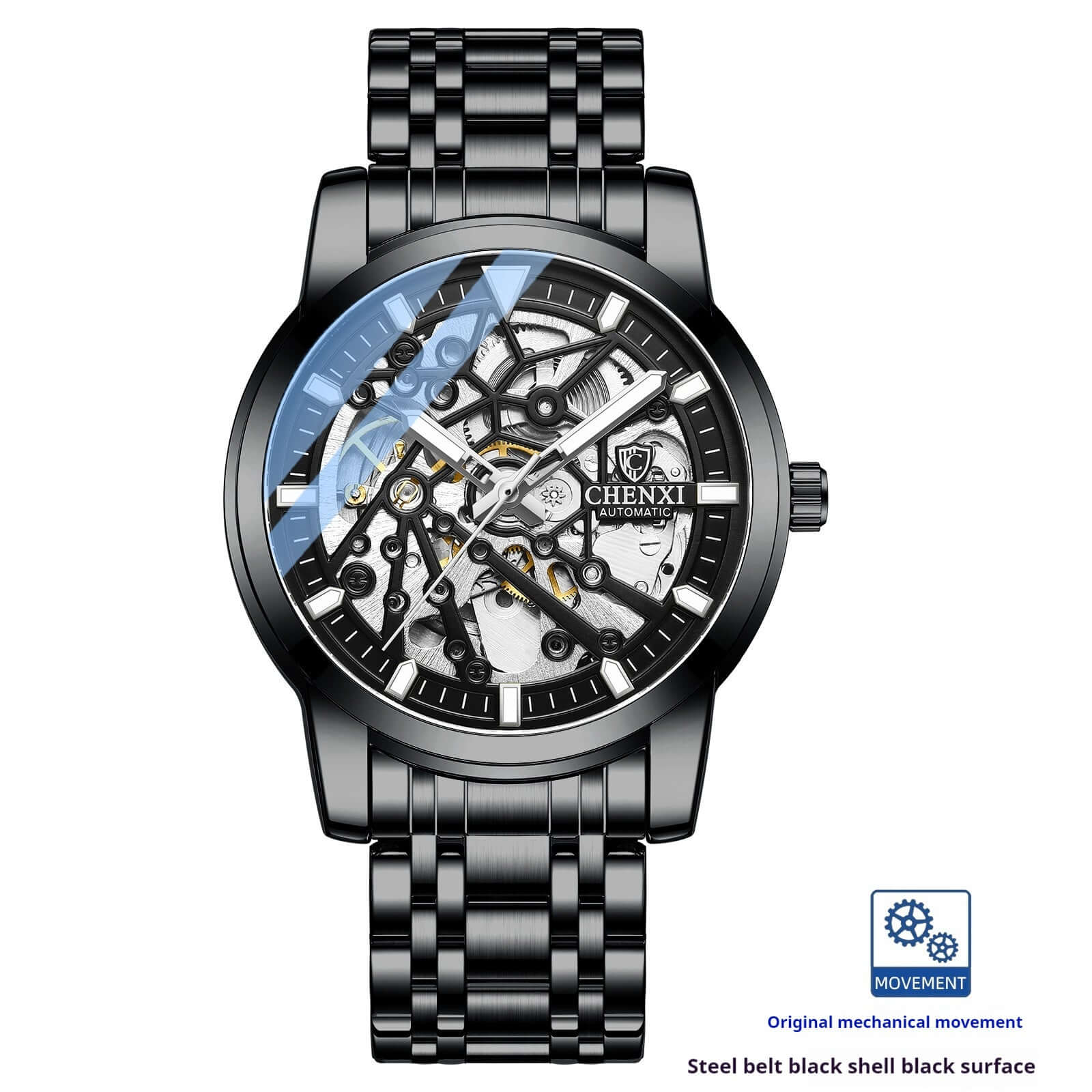 CHENXI Skeleton Automatic Business Watch