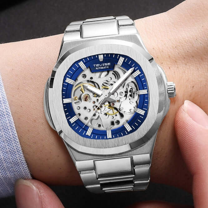 TEVISE Waterproof Mechanical Watch for Men