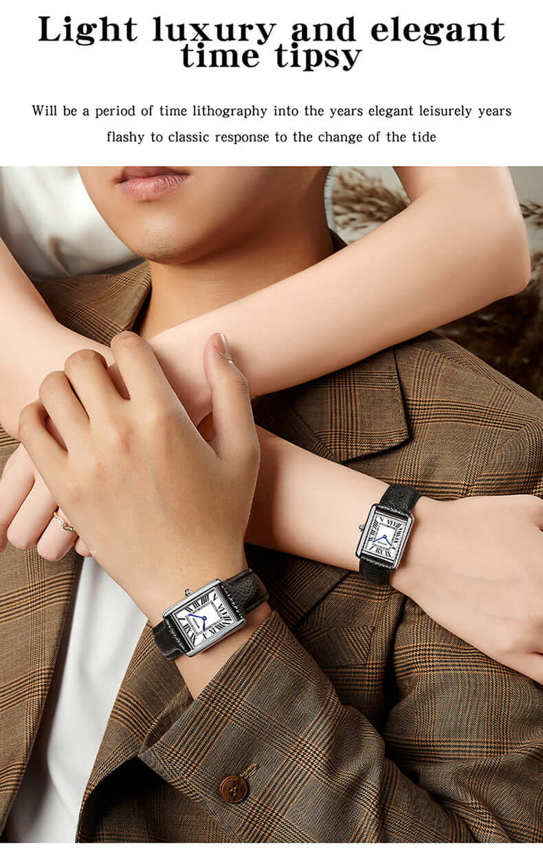 Roman Scale Couple SAADR Watch