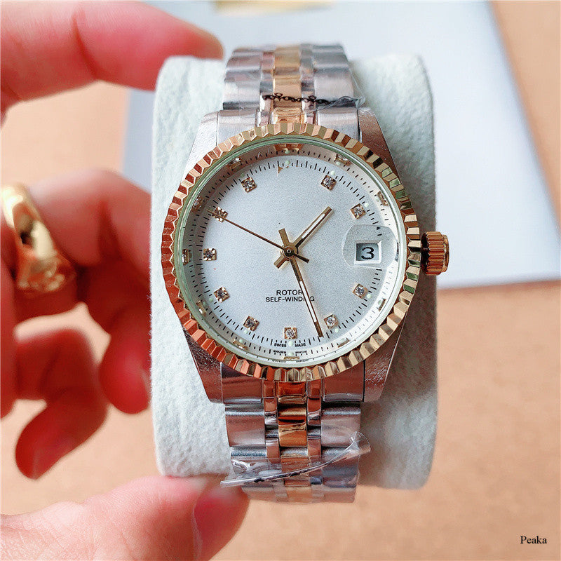 Rotor Automatic Watch Stainless Steel