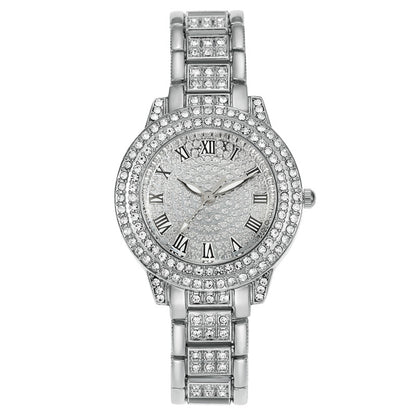Movement Quartz Digital Roman Diamond