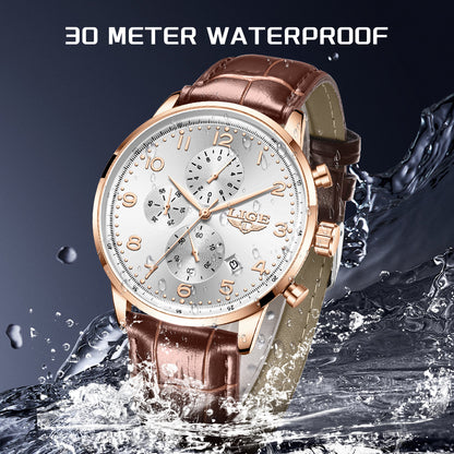 LIGE Mechanical Watch for Men