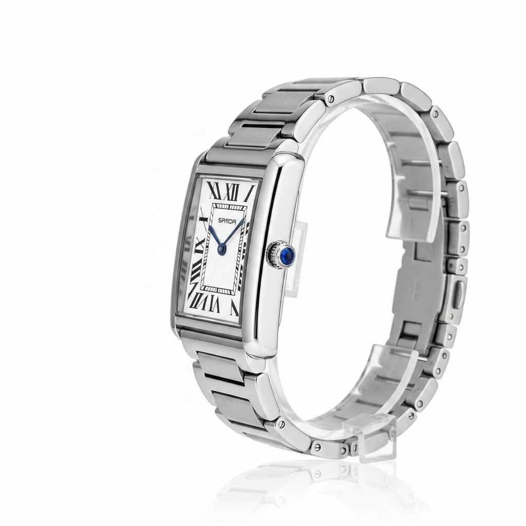 Roman Scale Couple SAADR Uhr – Minimalistischer Stil für Paare