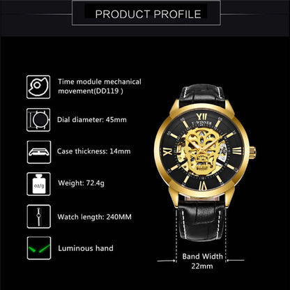 T-Winner Automatic mechanical watch