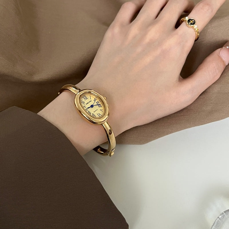 Oval Roman-SUNLIFEX Bracelet Watch