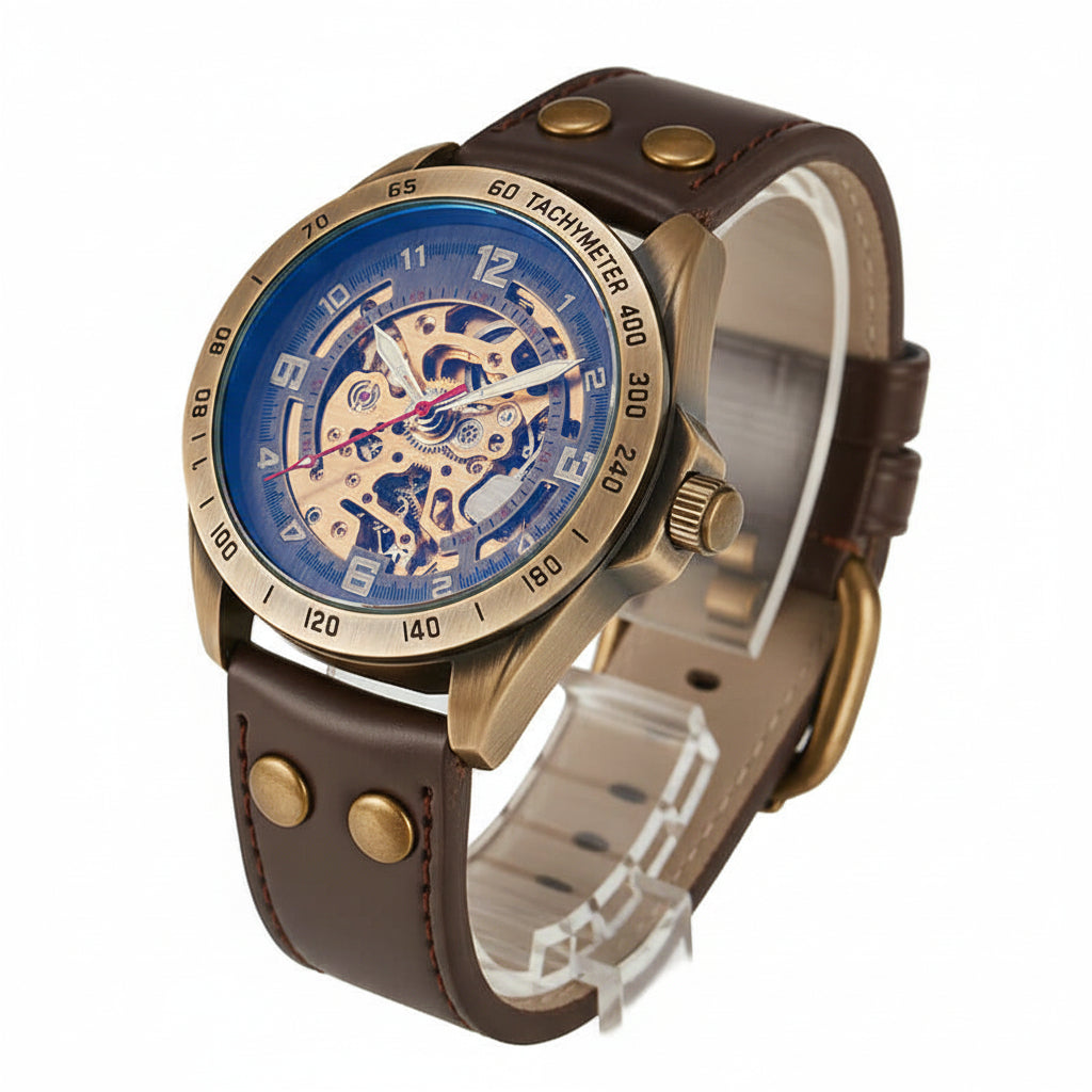 Tachymeter Automatik Mechanische Uhr – Präzision trifft sportliche Eleganz