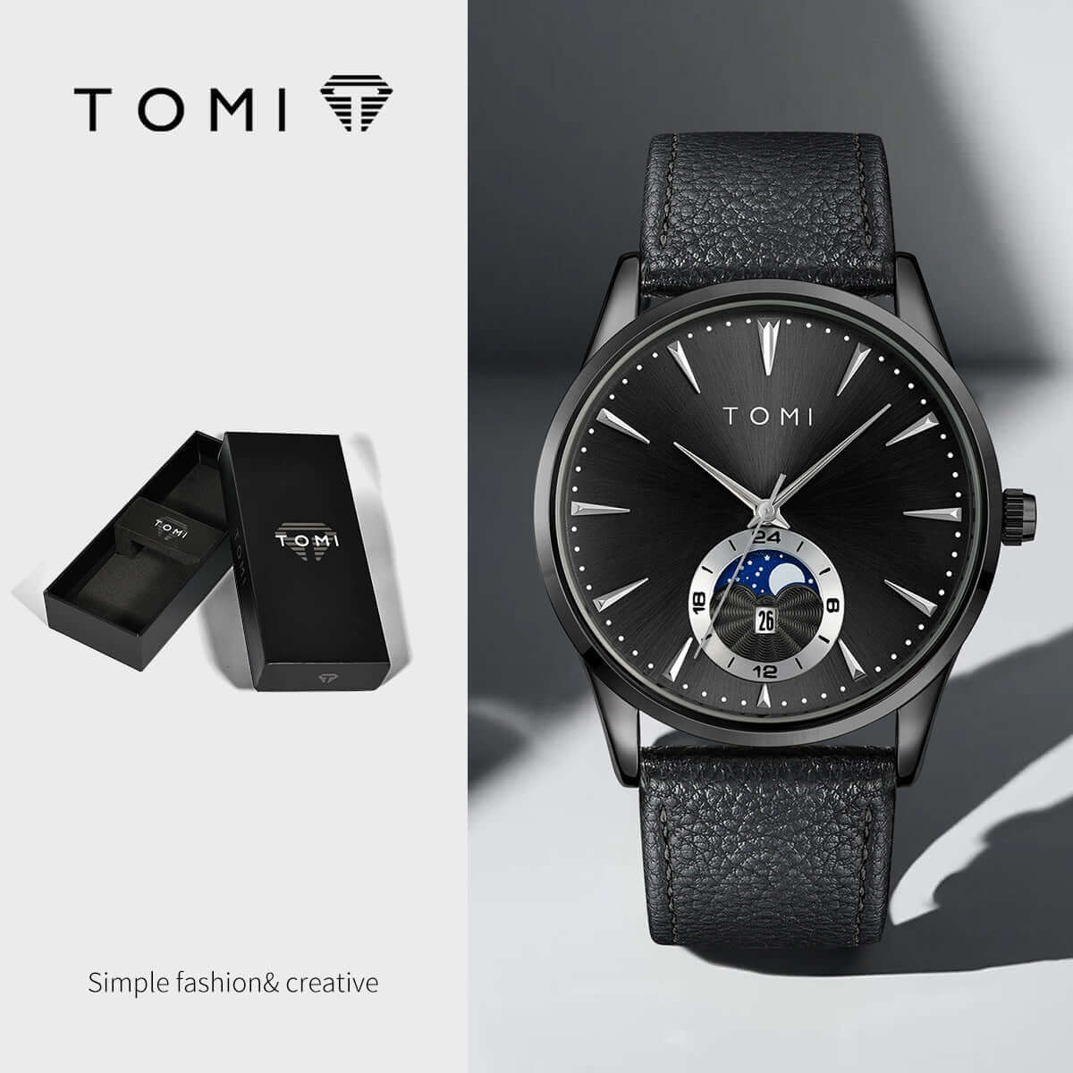 TOMI Watch Simple And Casual