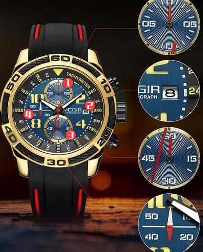 Megir Quartz Watch