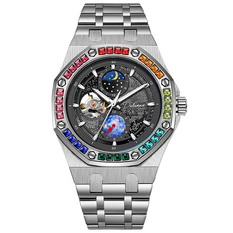 Mechanical Watch For Men Starry Sky Series
