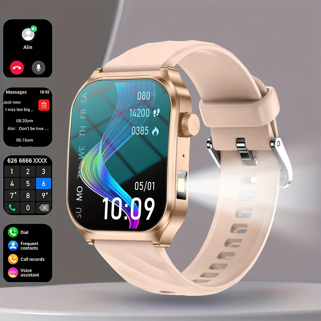 Smartwatch with AI Voice Assistant