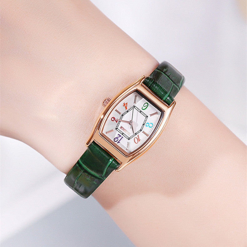 Niche Design Stylish Roman Literal Watch