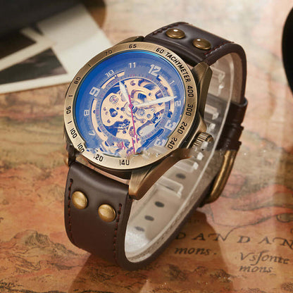 Tachymeter automatic mechanical watch