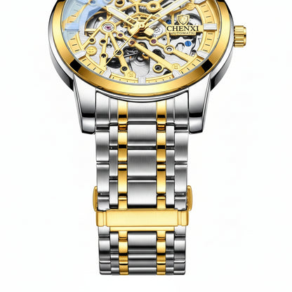 CHENXI Skelett Automatikuhr Business – Elegante Mechanik mit moderner Ausstrahlung