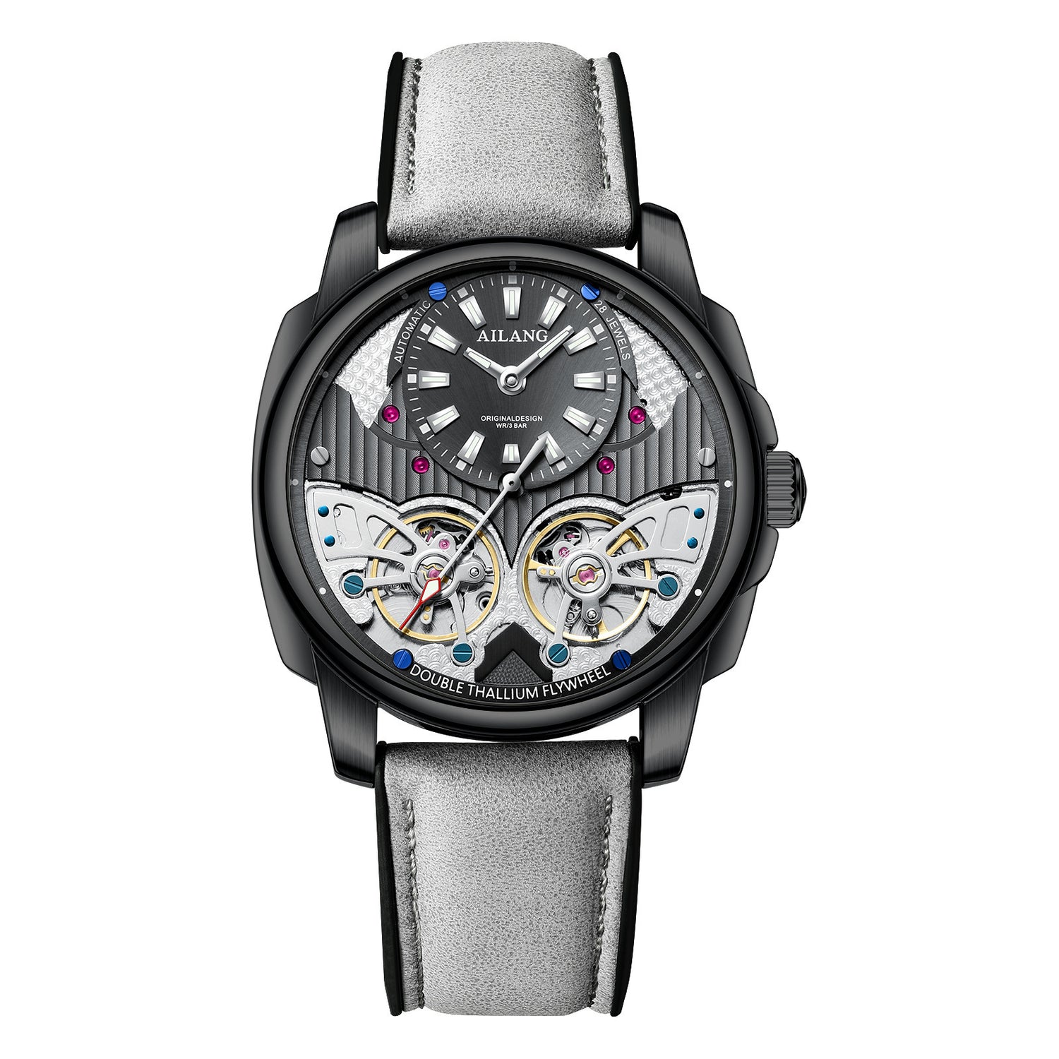 AILANG Double-Tourbillon Mechanical Watch