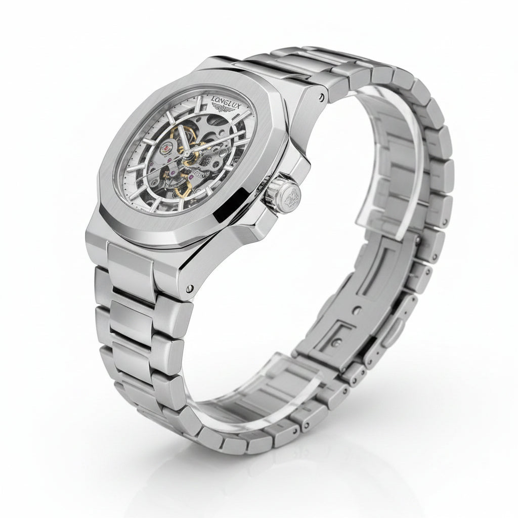 LONGLUX Automatikuhr – Eleganz und Präzision ohne Batterie