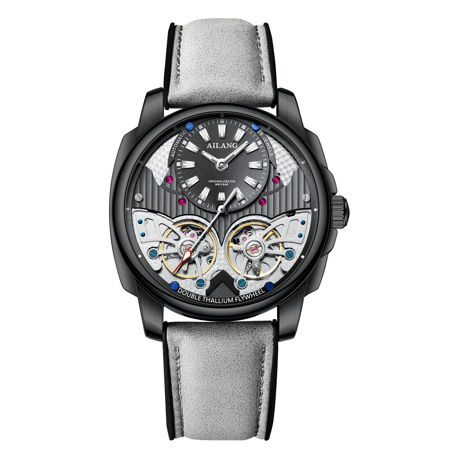 AILANG Double-Tourbillon Mechanical Watch