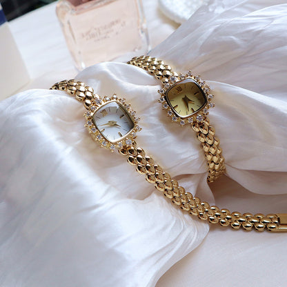 Niche Vintage Thin-chain Watch