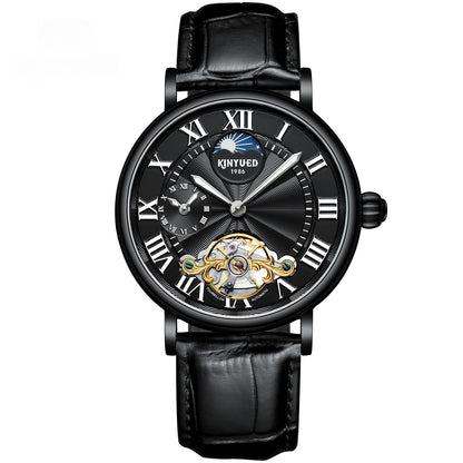 KINYUED Tourbillon Automatic Watch Men