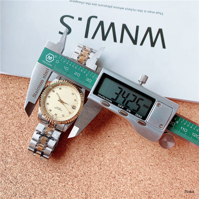Rotor Automatic Watch Stainless Steel