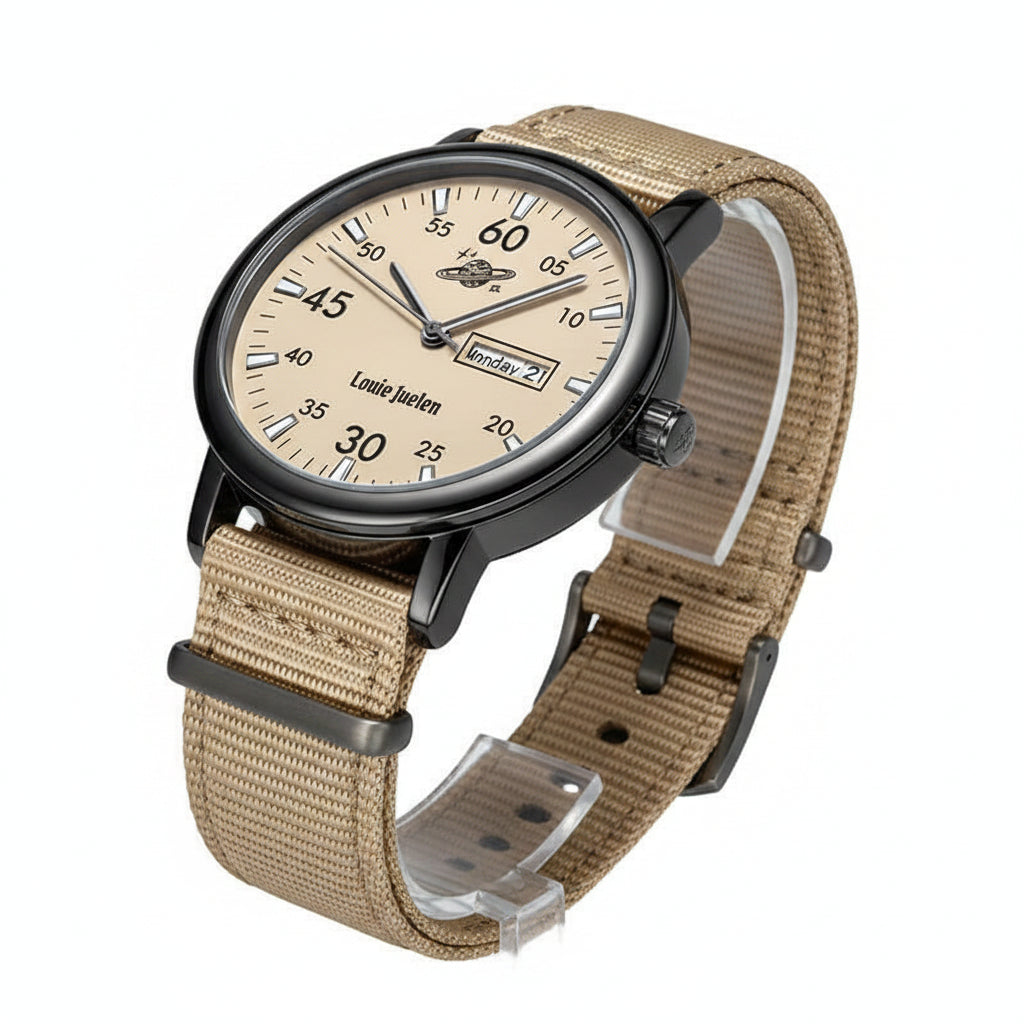 Louie-Juelen Quarzuhr – Zeitlose Eleganz mit moderner Präzision
