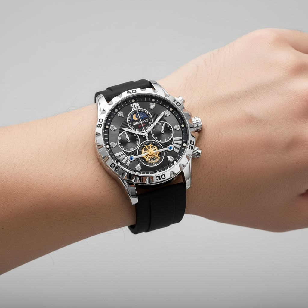 Waterproof Luminous BINBOND Quartz Watch
