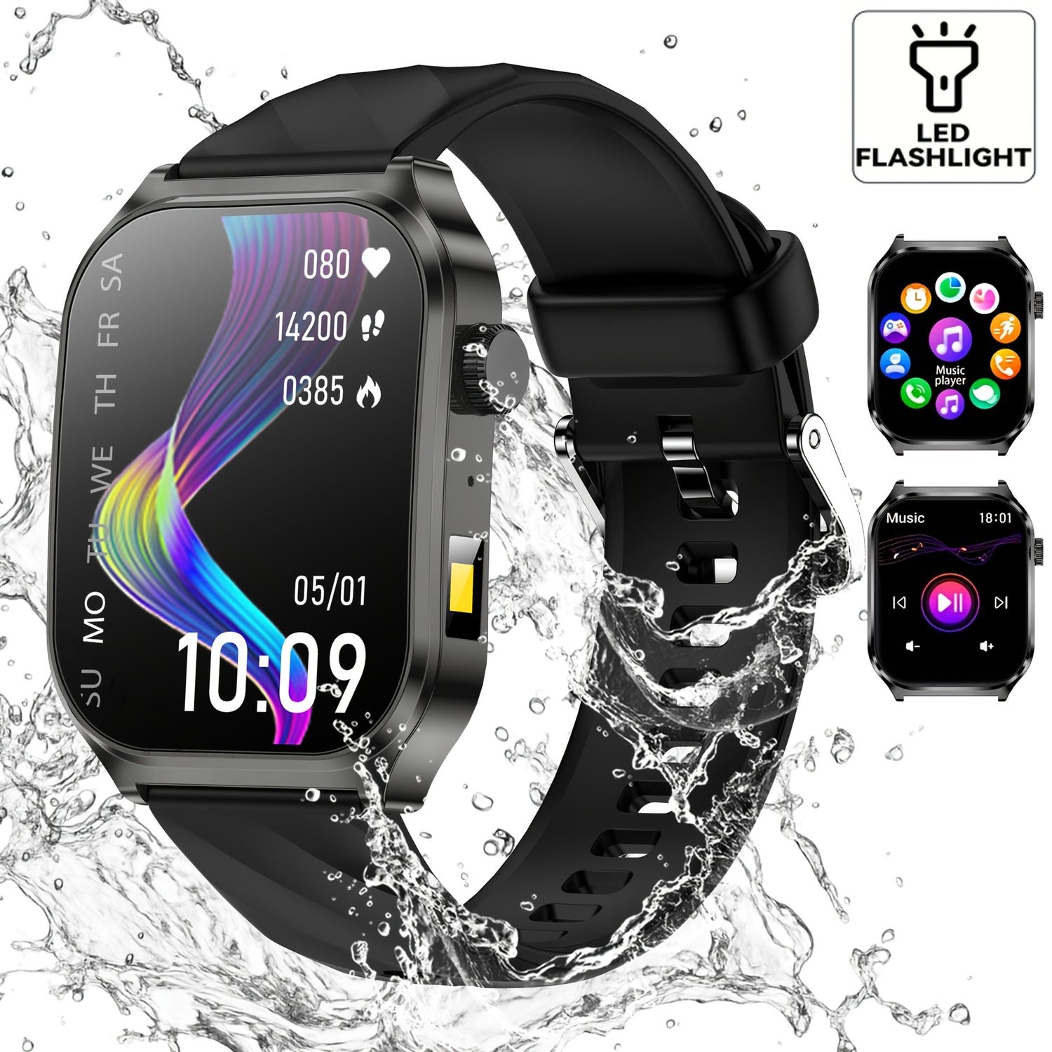 Smartwatch with AI Voice Assistant