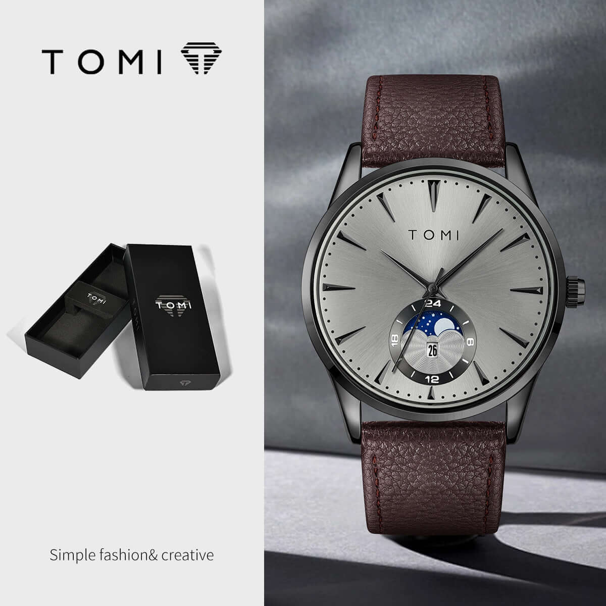 TOMI Watch Simple And Casual