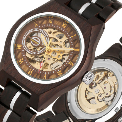 Openwork Roman Mechanical Watch