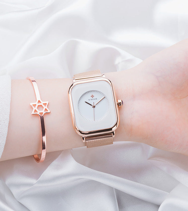 Woor Quartz Watch - Stainless Steel