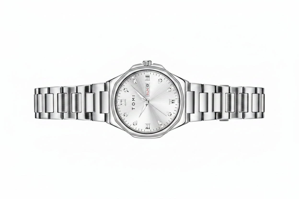 Simple Tomi Quartz Uhr – Schlichte Eleganz für jeden Tag