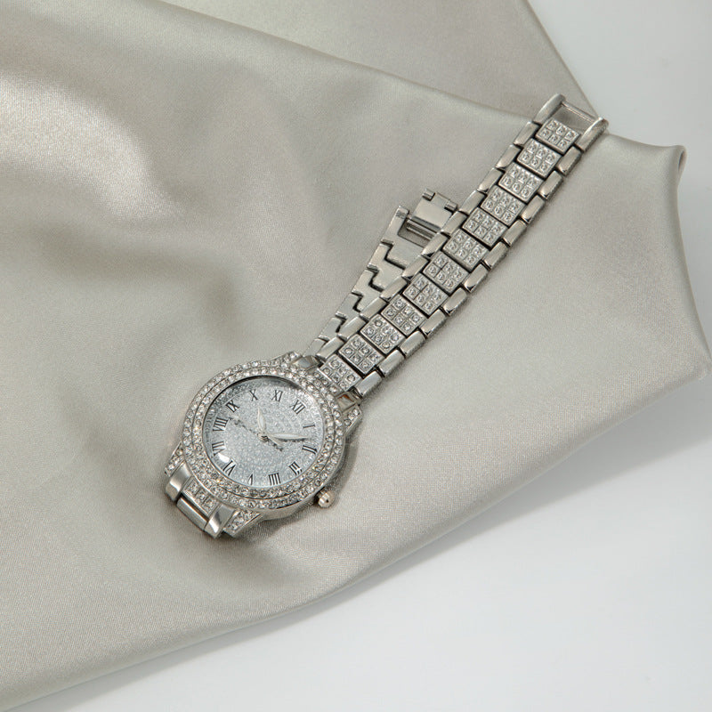 Movement Quartz Digital Roman Diamond