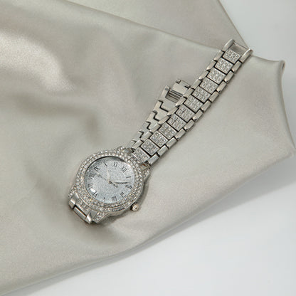 Movement Quartz Digital Roman Diamond