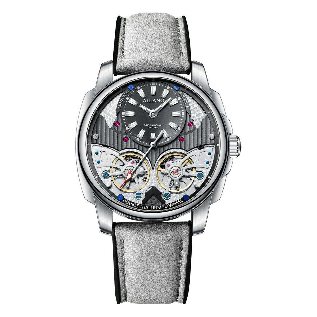 AILANG Double-Tourbillon Mechanical Watch