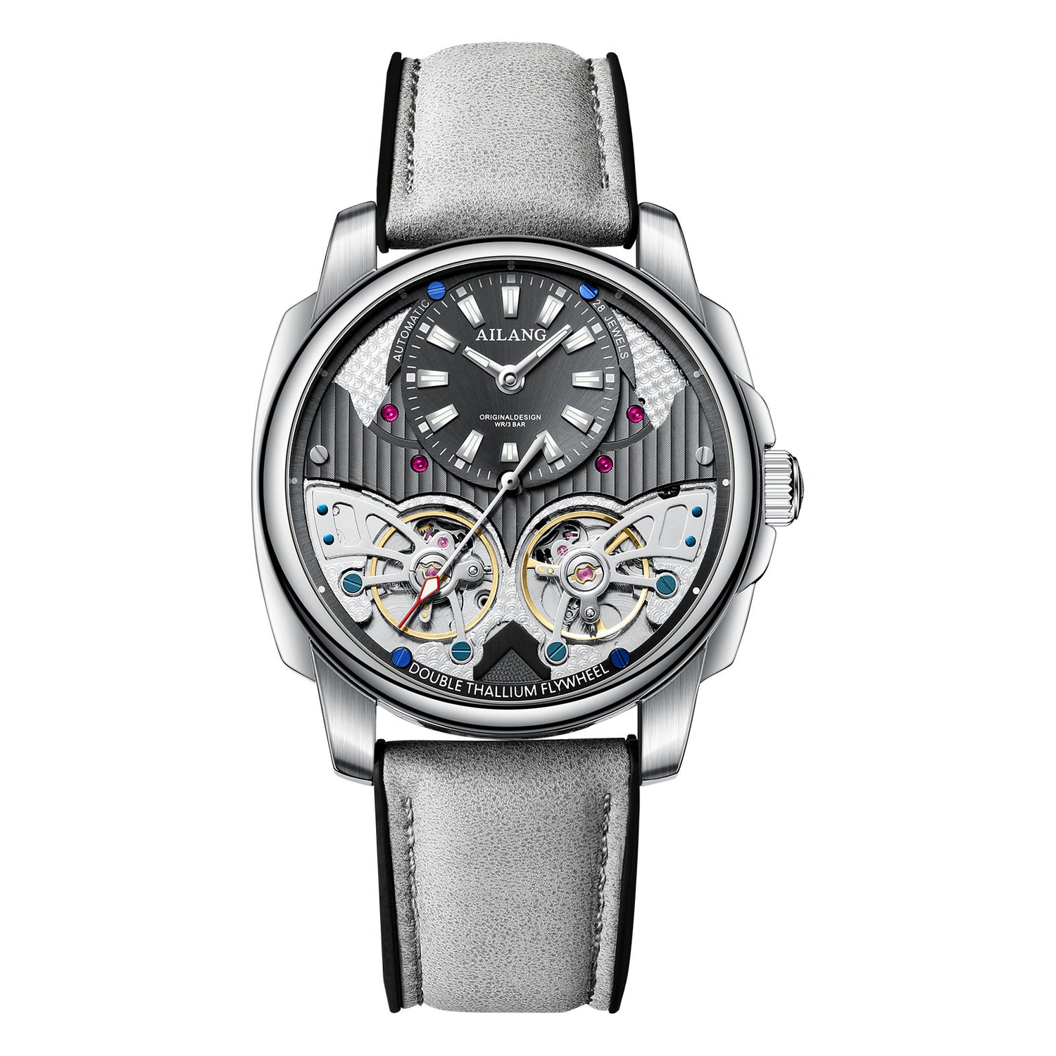 AILANG Double-Tourbillon Mechanical Watch