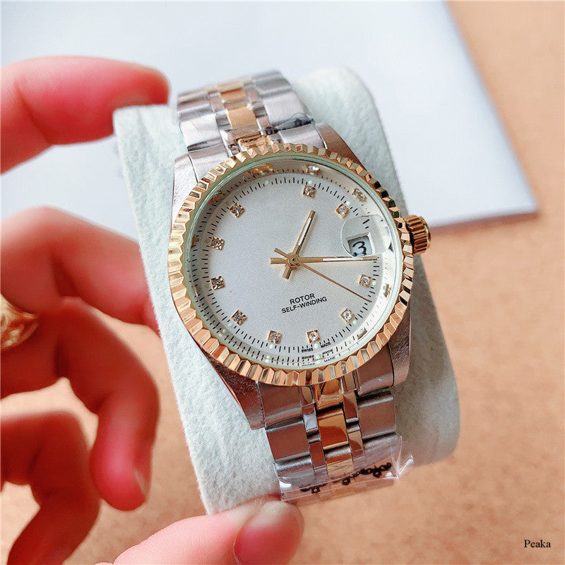 Rotor Automatic Watch Stainless Steel
