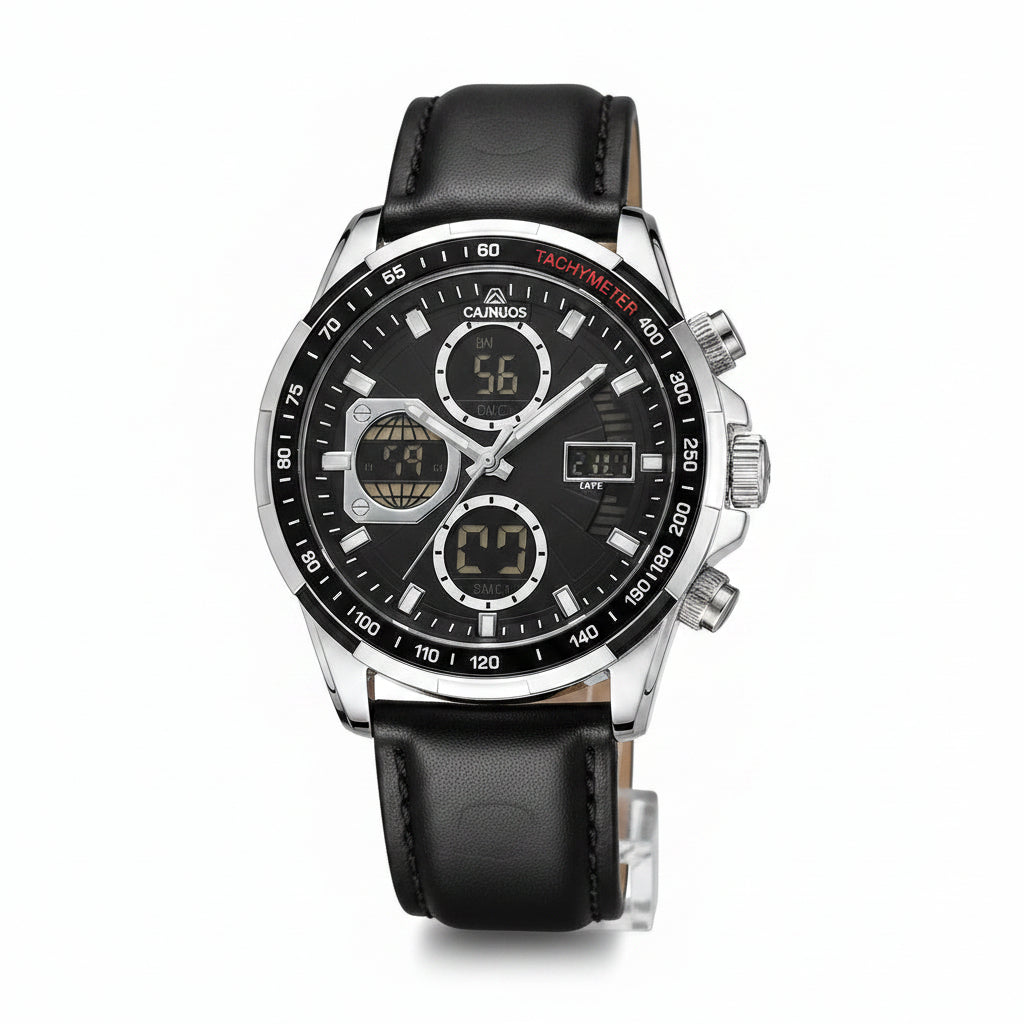 CAINUOS Quarz-Digitaluhr – Moderne Funktionalität mit stilvollem Design