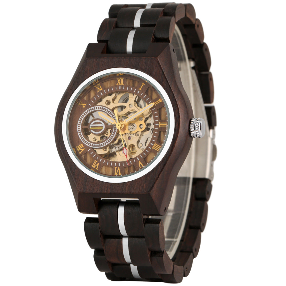 Openwork Roman Mechanical Watch